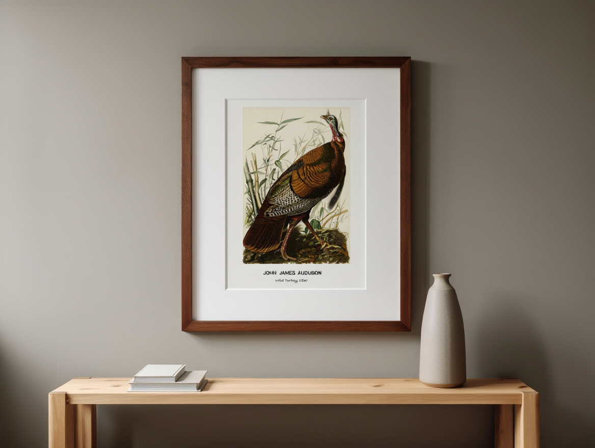 John James Audubon - Wild Turkey Poster
