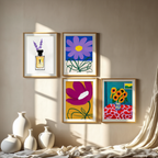 Earth in Bloom – 7 Fine Art Floral Prints - Hakyarts