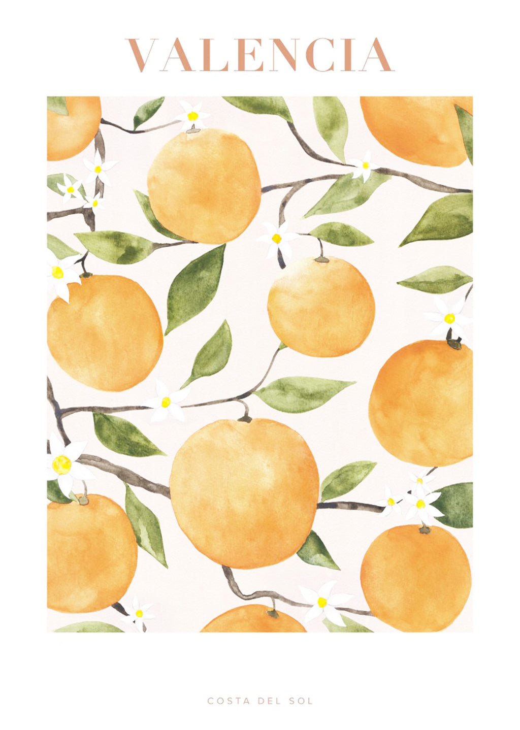 Valencia Costa Del Sol Poster