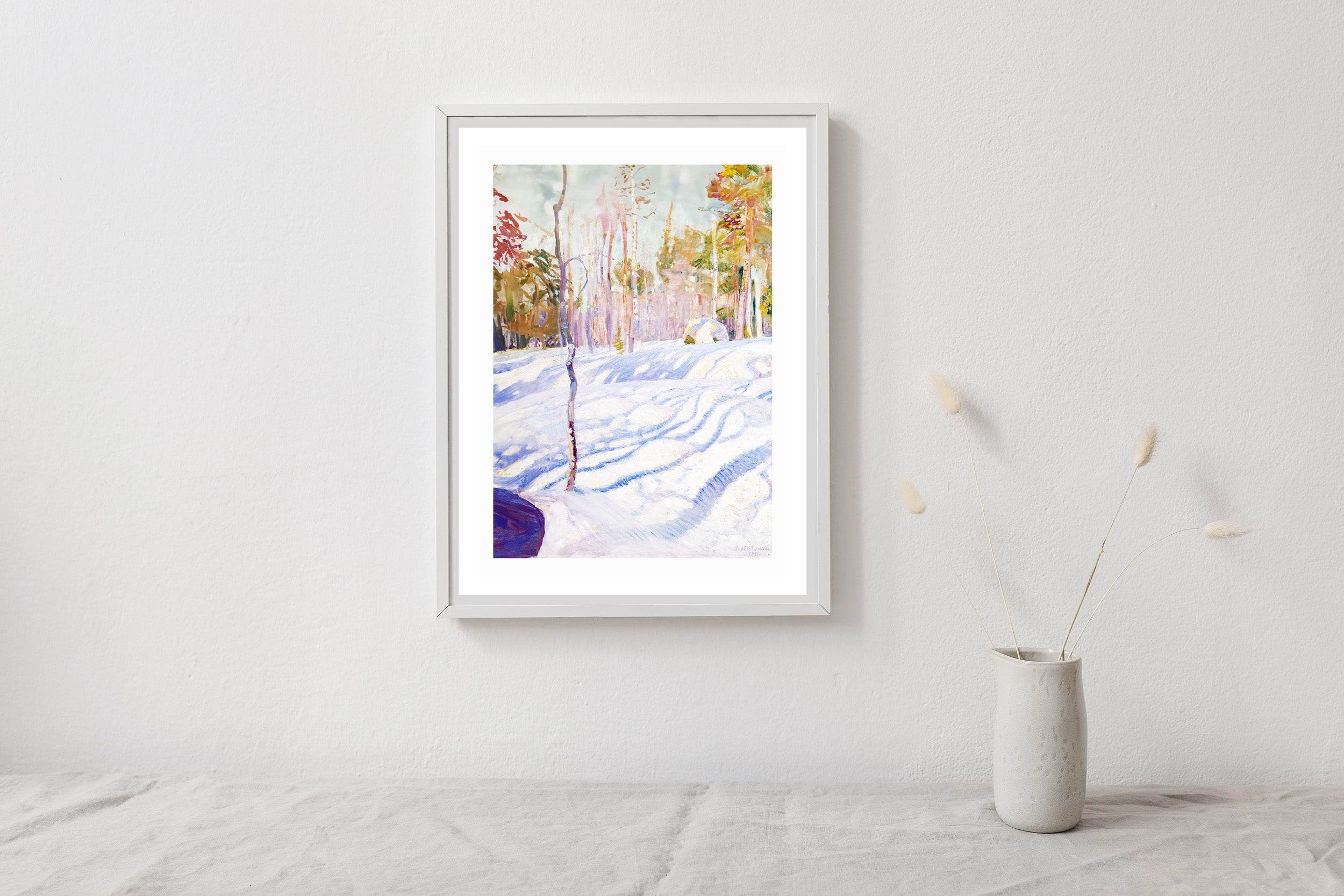 Sunlit Winter Lanscape - Hakyarts