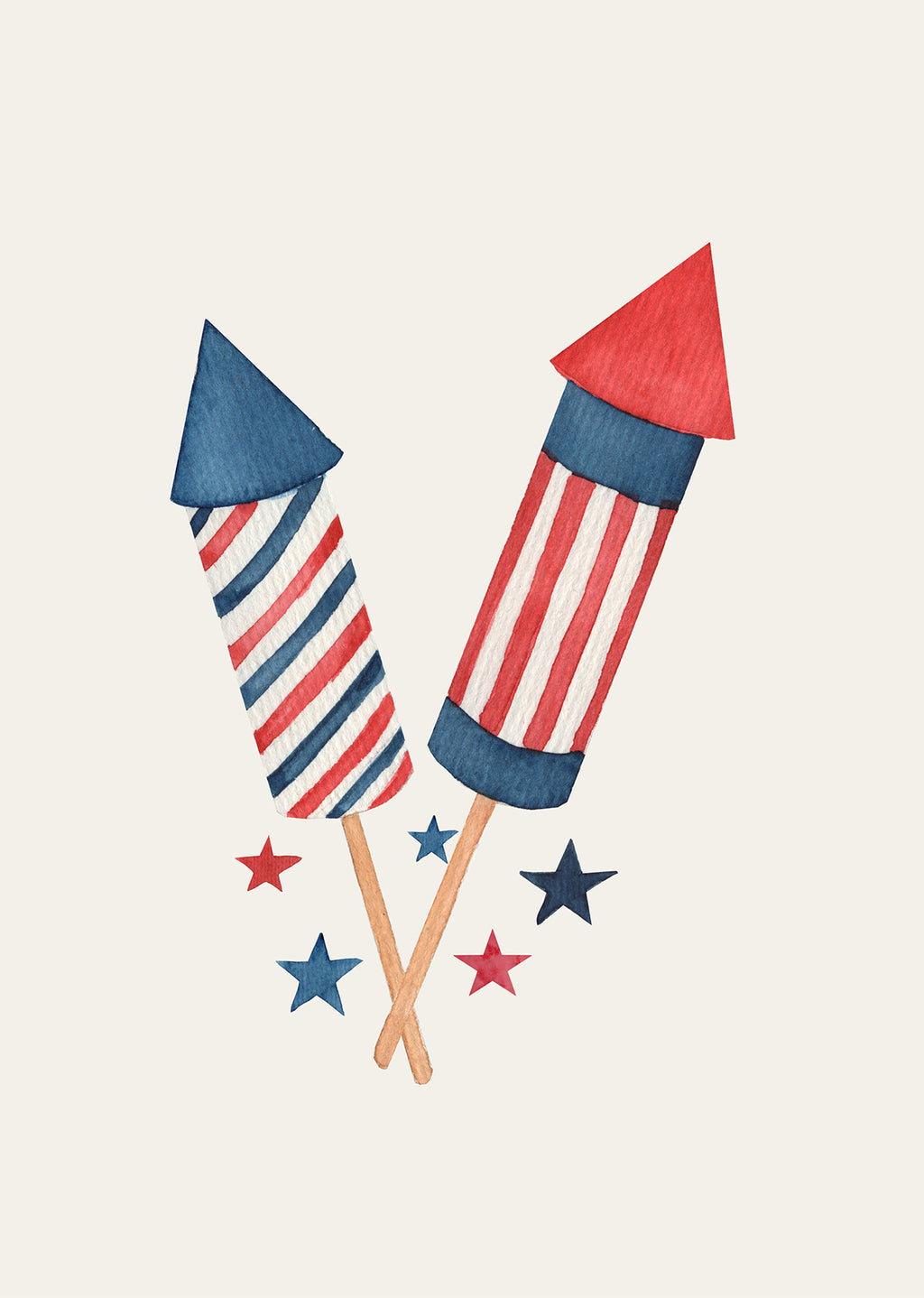 Whimsical Cozy Room Illustration Print