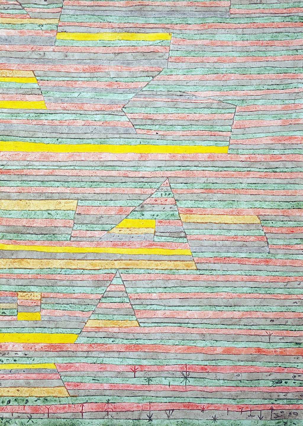 Paul Klee - Monuments at G