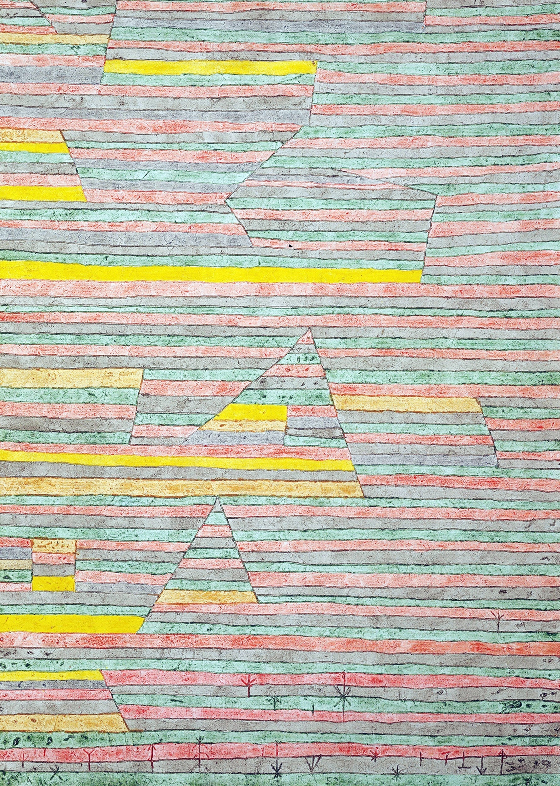 Paul Klee - Monuments at G