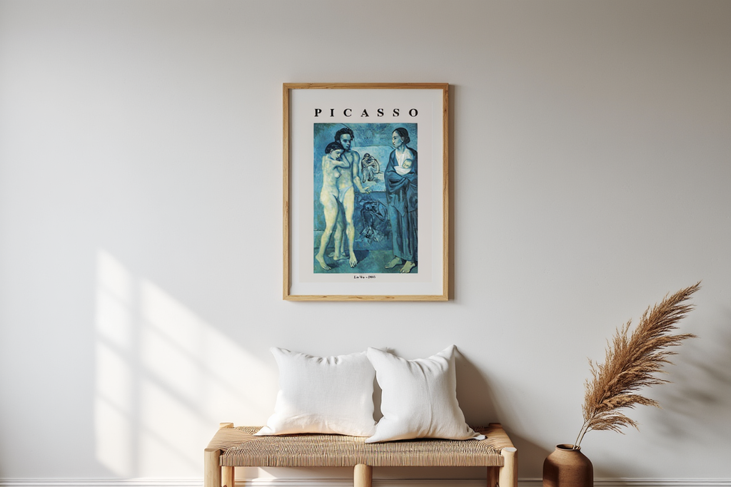 Pablo Picasso – La Vie - Iconic Blue Period Art Print