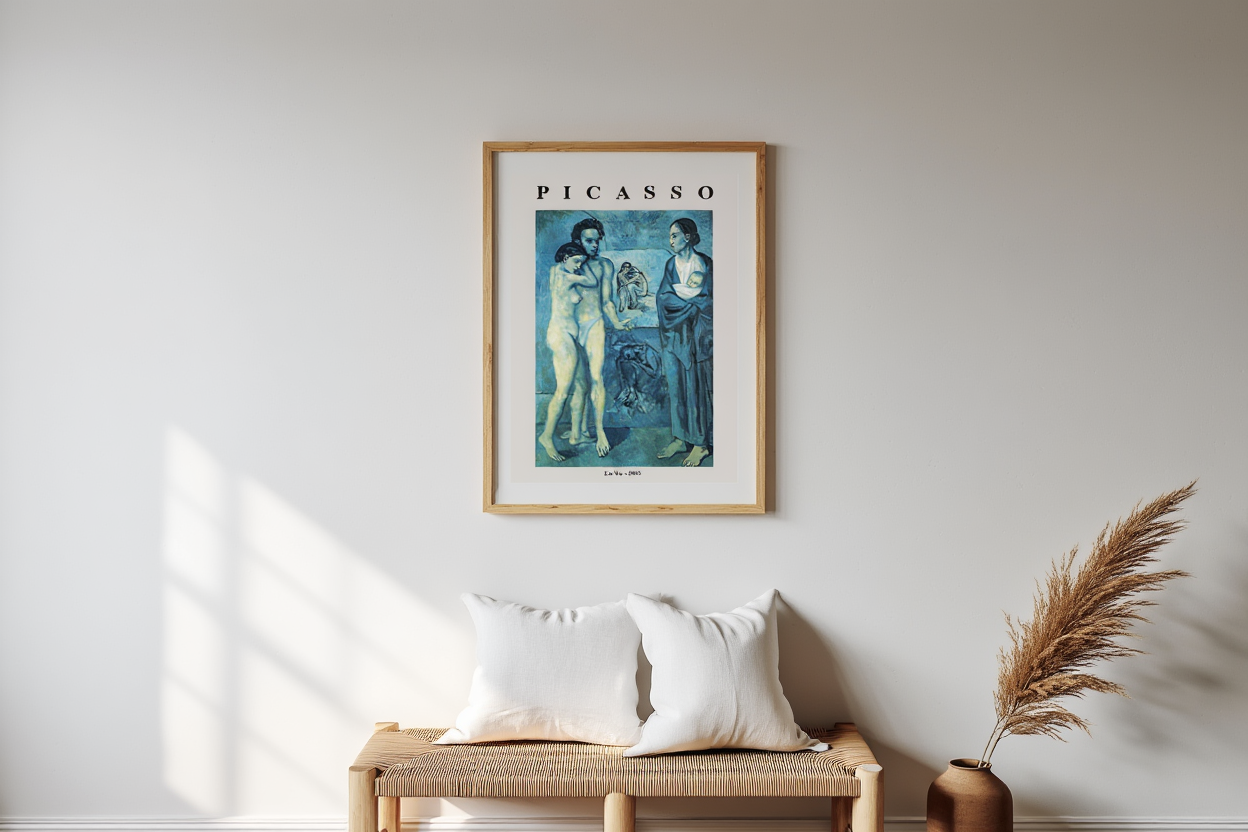 Pablo Picasso – La Vie - Iconic Blue Period Art Print