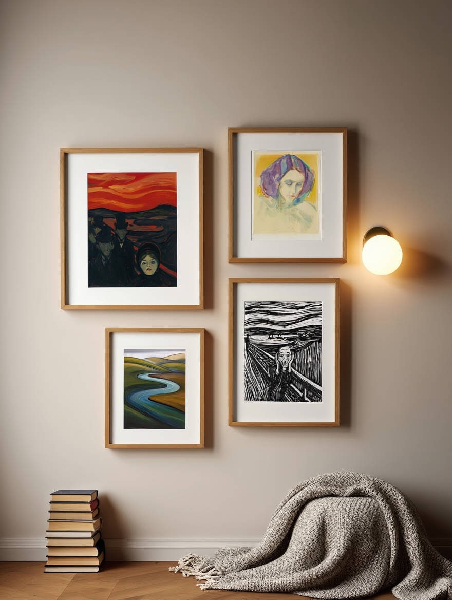 Edvard Munch – Mood & Emotion | 4 Prints Mix & Match