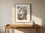 Pablo Picasso - Girl with a Mandolin Poster - Hakyarts