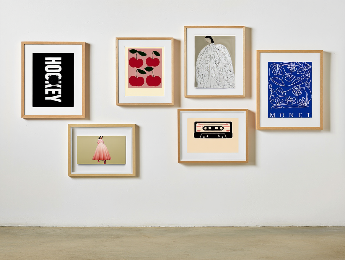 Modern Living Room Wall Art – 5 Prints Home Decor