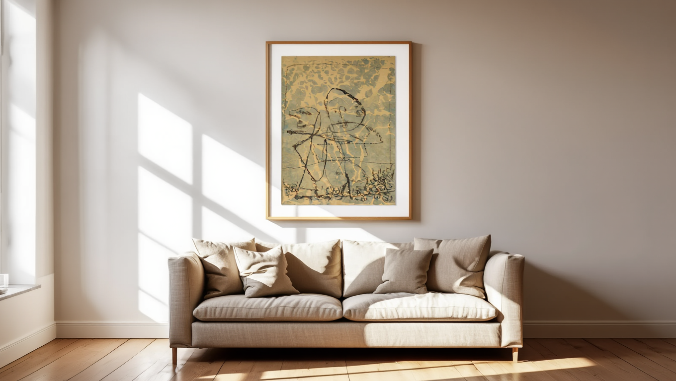 Paul Klee – Public Duel - Iconic Modernist Abstract Print