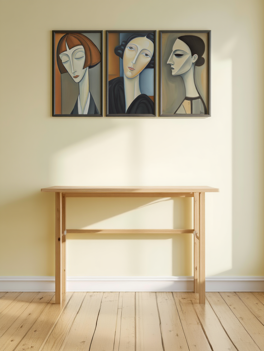 Modigliani Quiet Elegance – Fine Art Portrait Prints