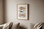 Poissons Plate 90 – Louis Renard Poster | Vintage Natural History Art Print