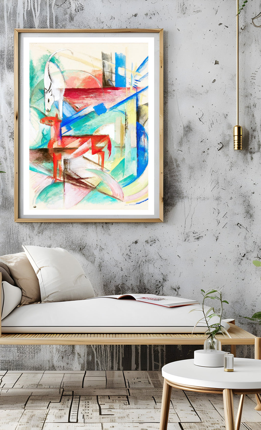 Franz Marc - Landscape with Animals