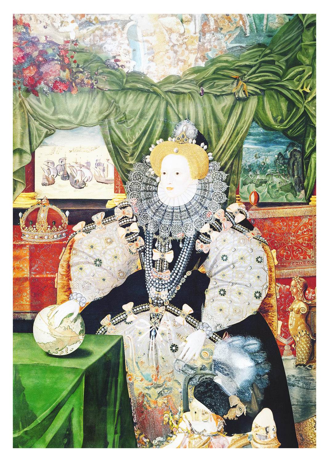 The Armada Portrait of Queen Elizabeth I - Hakyarts