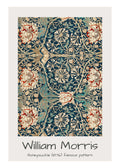 Honeysuckle Pattern II  – William Morris Printed Linen Art Print | Iconic Arts & Crafts Design (Copy) - Hakyarts