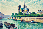 Paul Signac – Coastal Harmony Collection 4 Prints Mix & Match