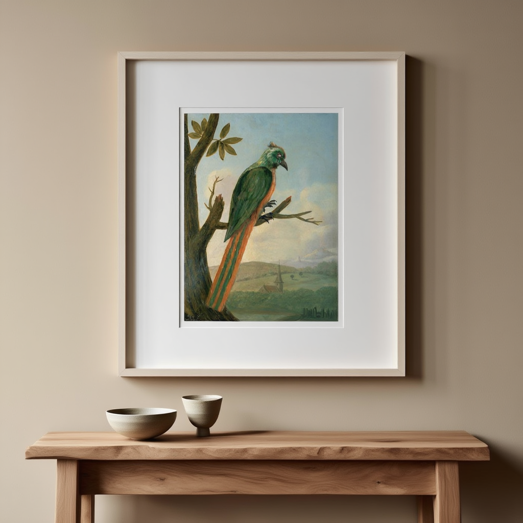 Albert Eckhout - Blauscheitelmotmot