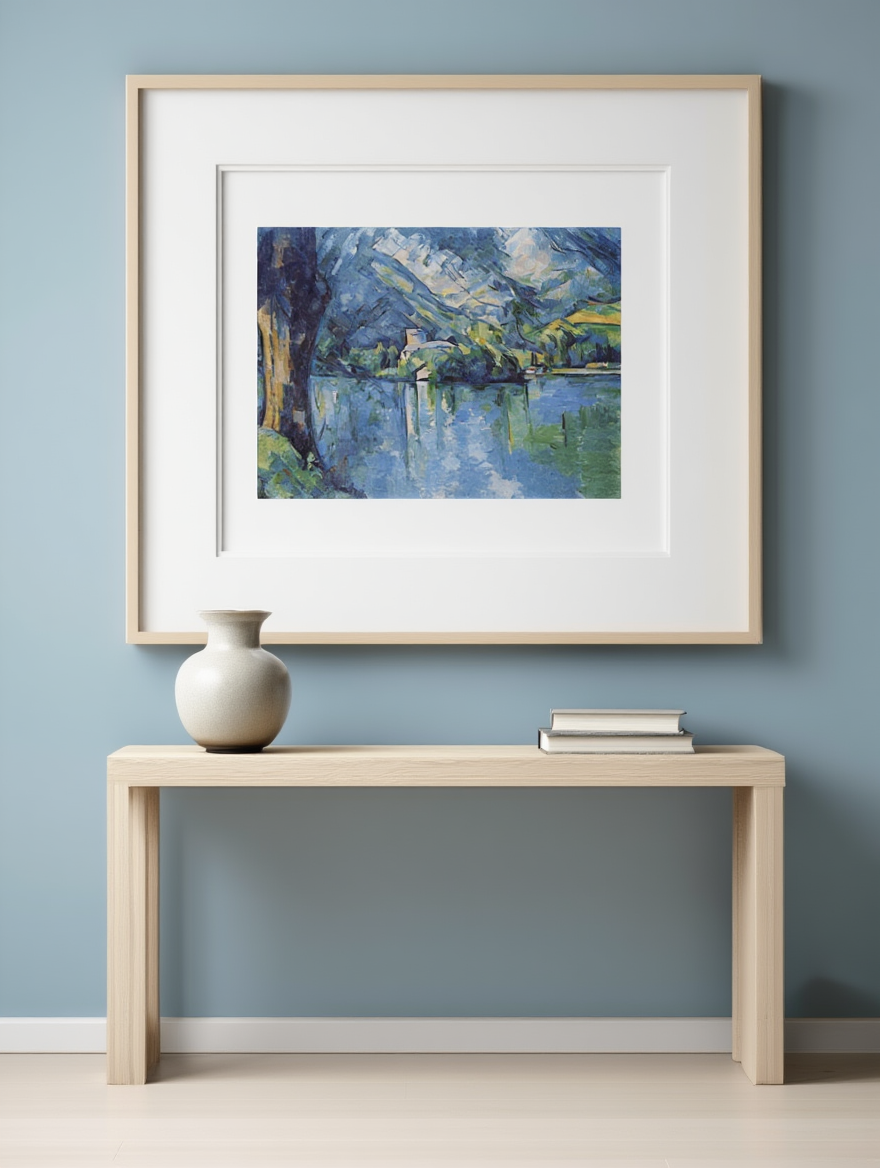 Paul Cézanne- Lac d'Annecy