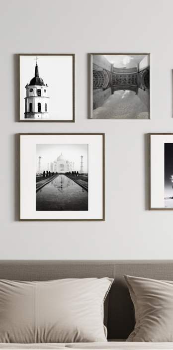 Monochrome Journeys: 5 Minimalist Travel & City Art Prints
