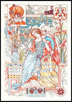Femme assoupie dans les bras de sa servante - Hakyarts