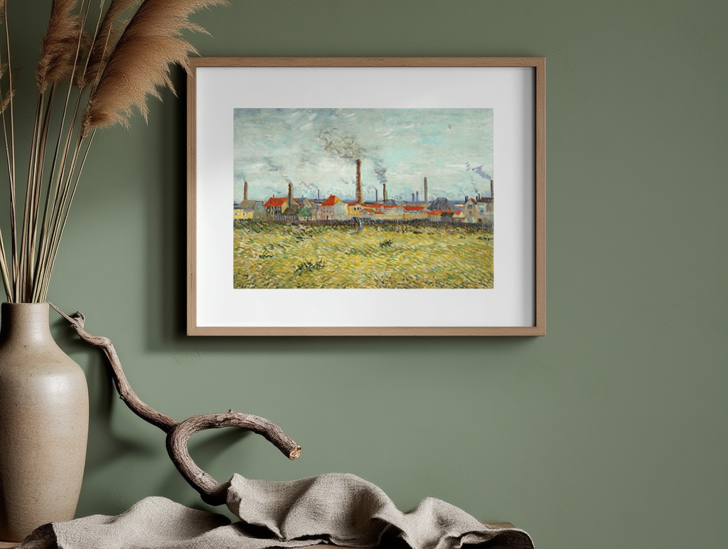 Vincent Van Gogh - Factories at Clichy