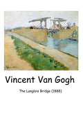 The Langlois Bridge (1888) – Vincent van Gogh Art Print | Post-Impressionist Dutch Landscape - Hakyarts