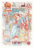 Femme assoupie dans les bras de sa servante - Hakyarts