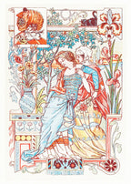 Femme assoupie dans les bras de sa servante - Hakyarts