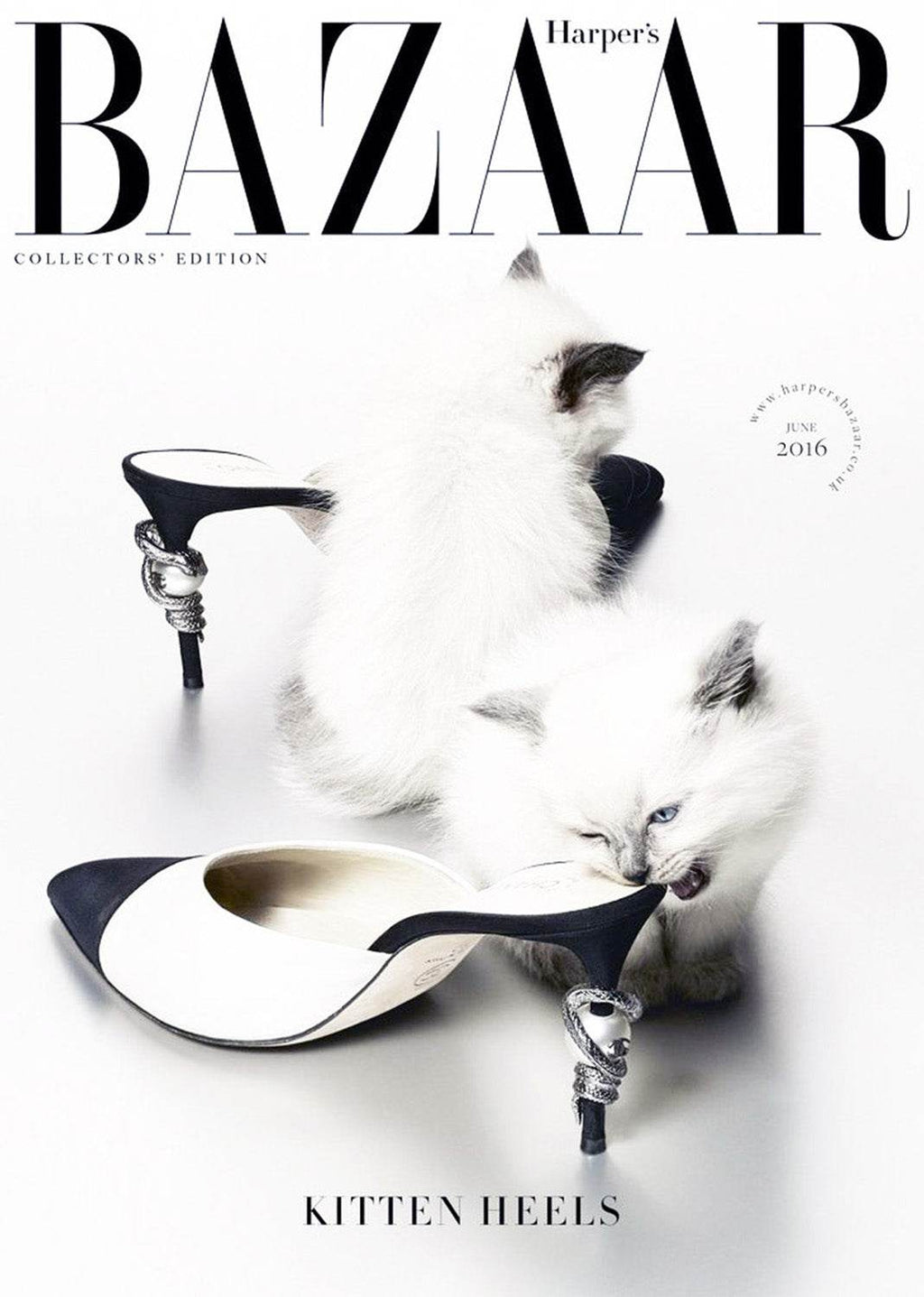 Vintage Harper Bazaar Poster - Hakyarts