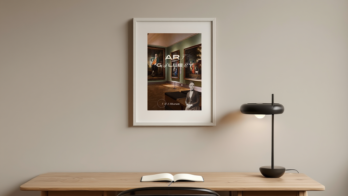 Vintage V&A Art Gallery Poster – Museum Print