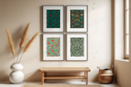 William Morris – Garden Symphony Prints