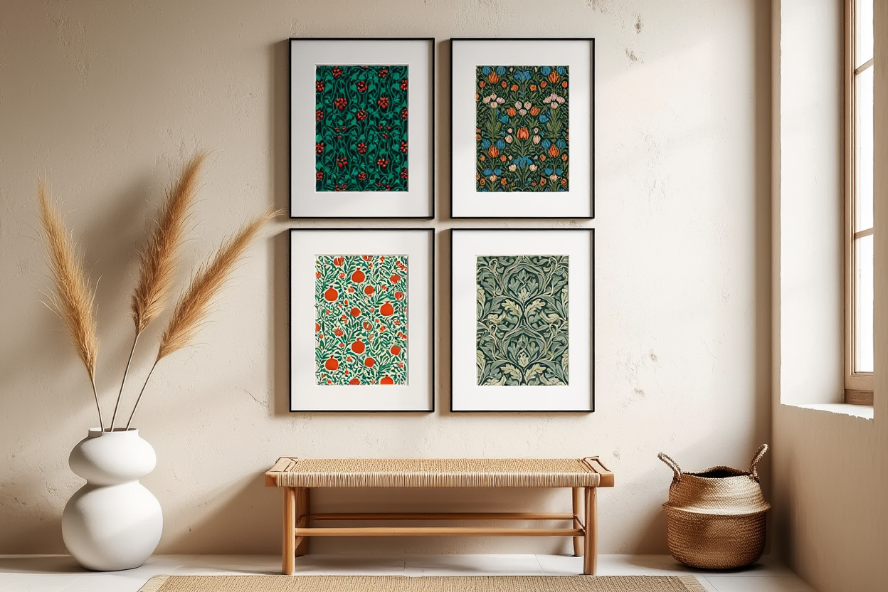 William Morris – Garden Symphony Prints