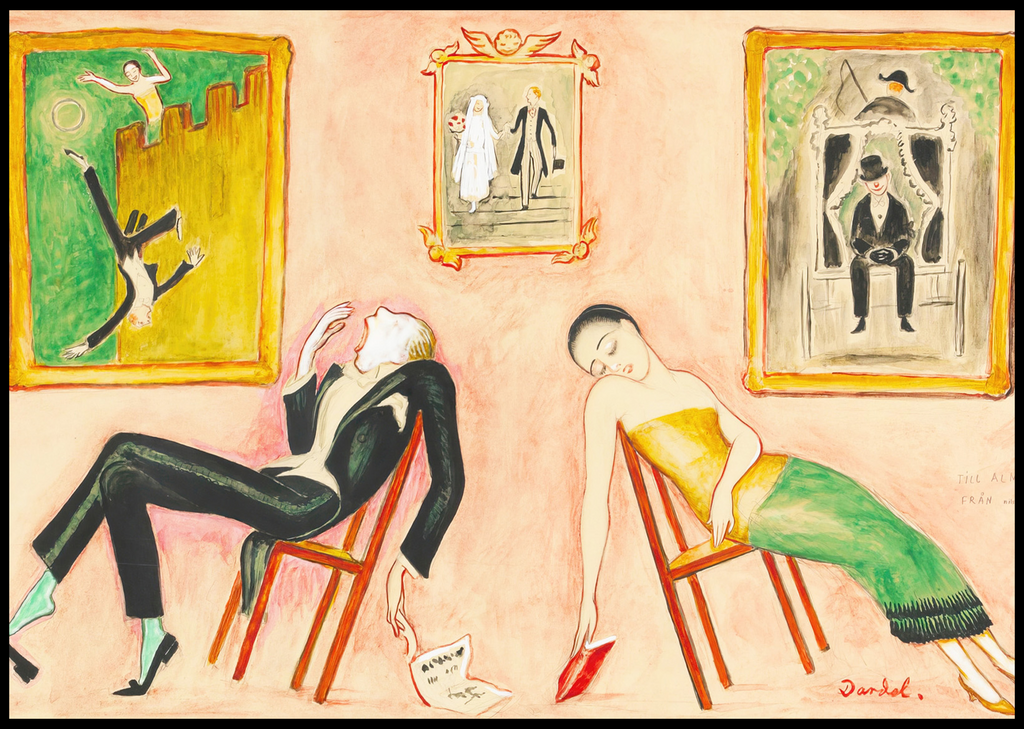 Nils Dardel - Family Idyll
