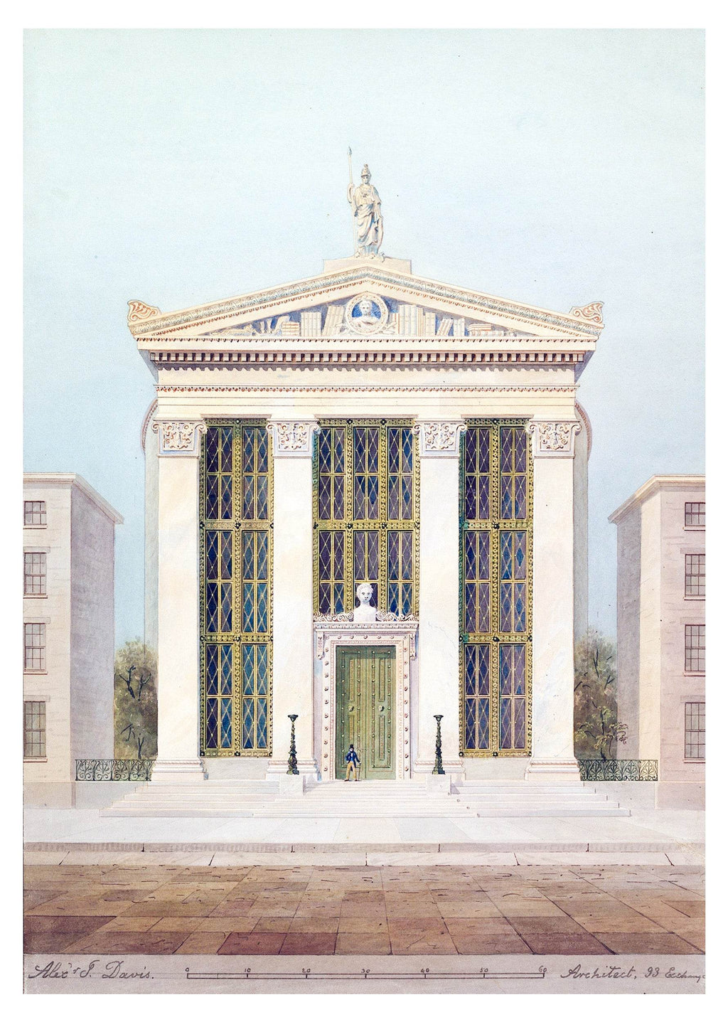 Study for the Astor Library - Hakyarts