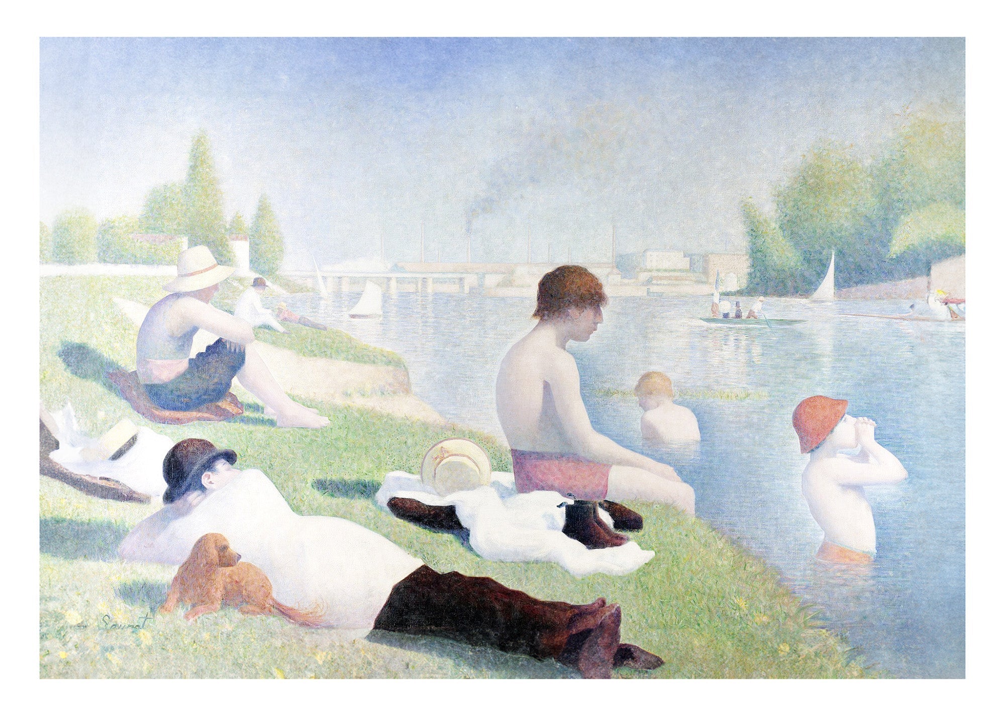 Une Baignade à Asnières