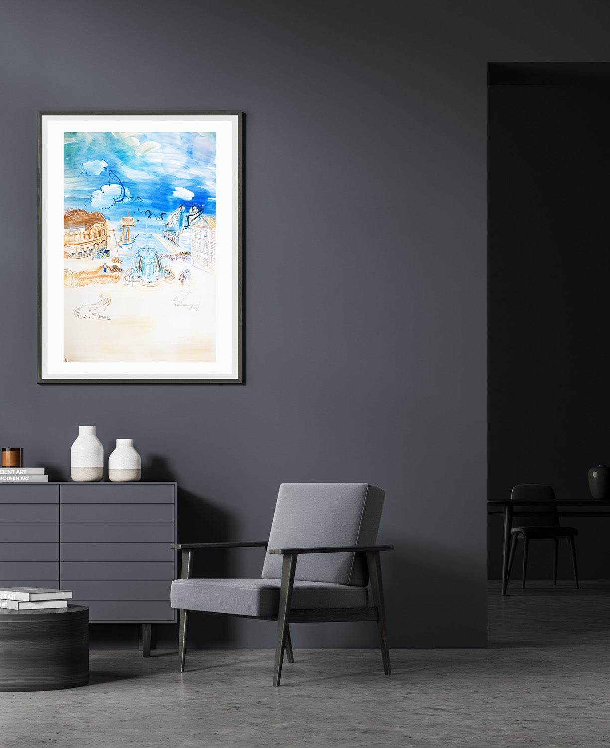 Composition au Port et à la Fontaine - Hakyarts