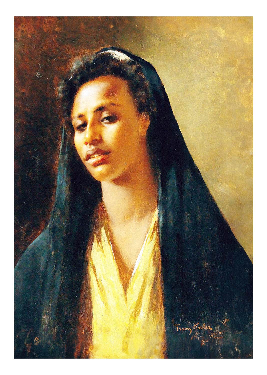 A Fellah Woman Franz Xaver Kosler - Hakyarts