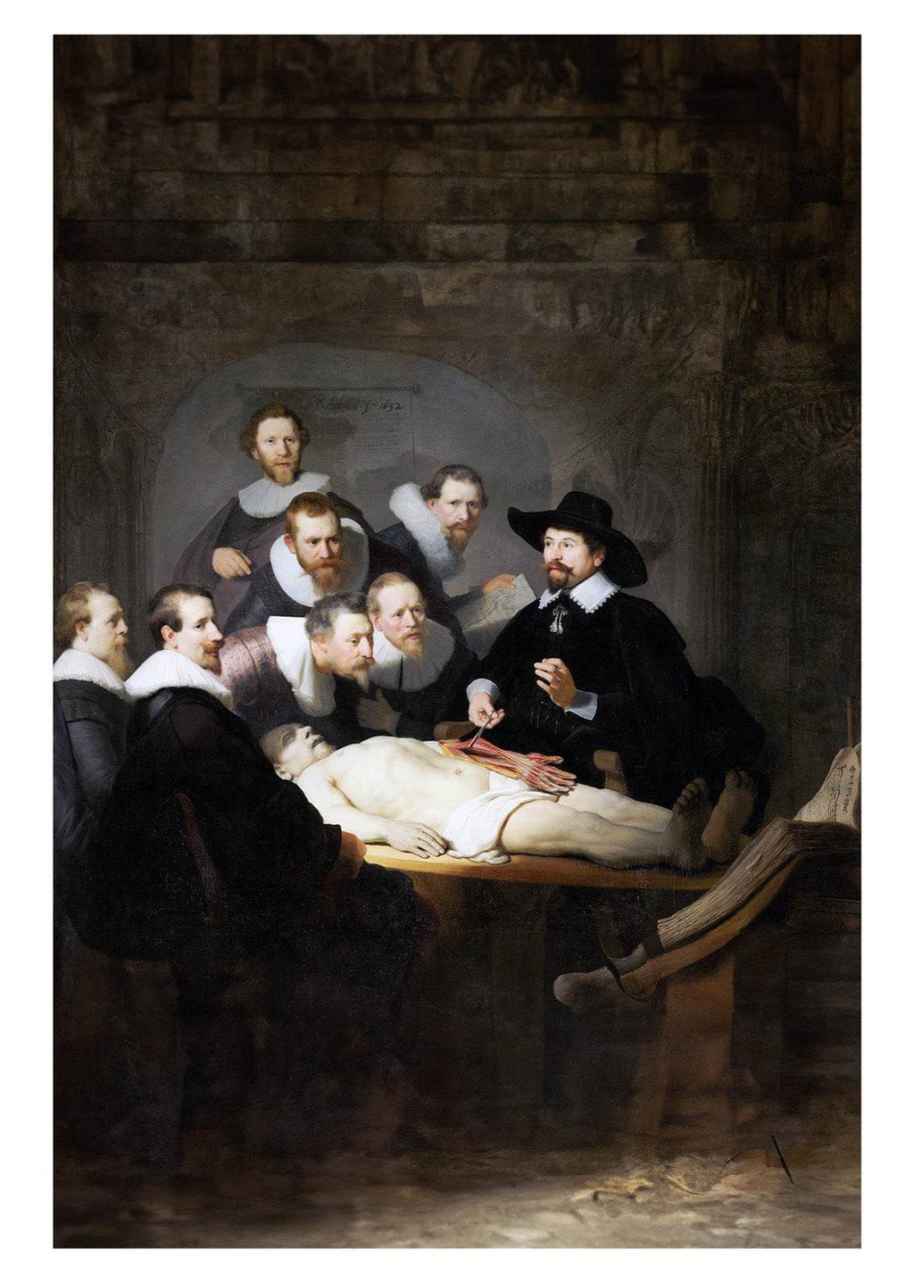 The Anatomy Lesson of Dr Nicolaes Tulp - Hakyarts