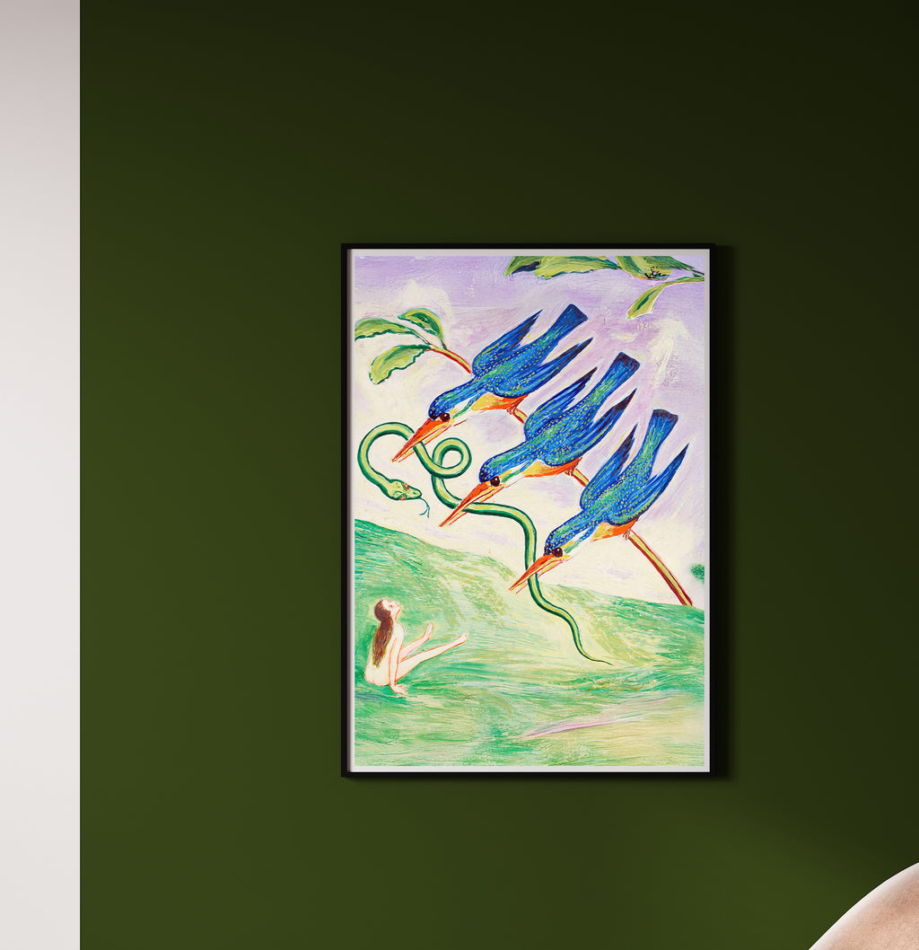 Nils Dardel - The Abducted Serpent