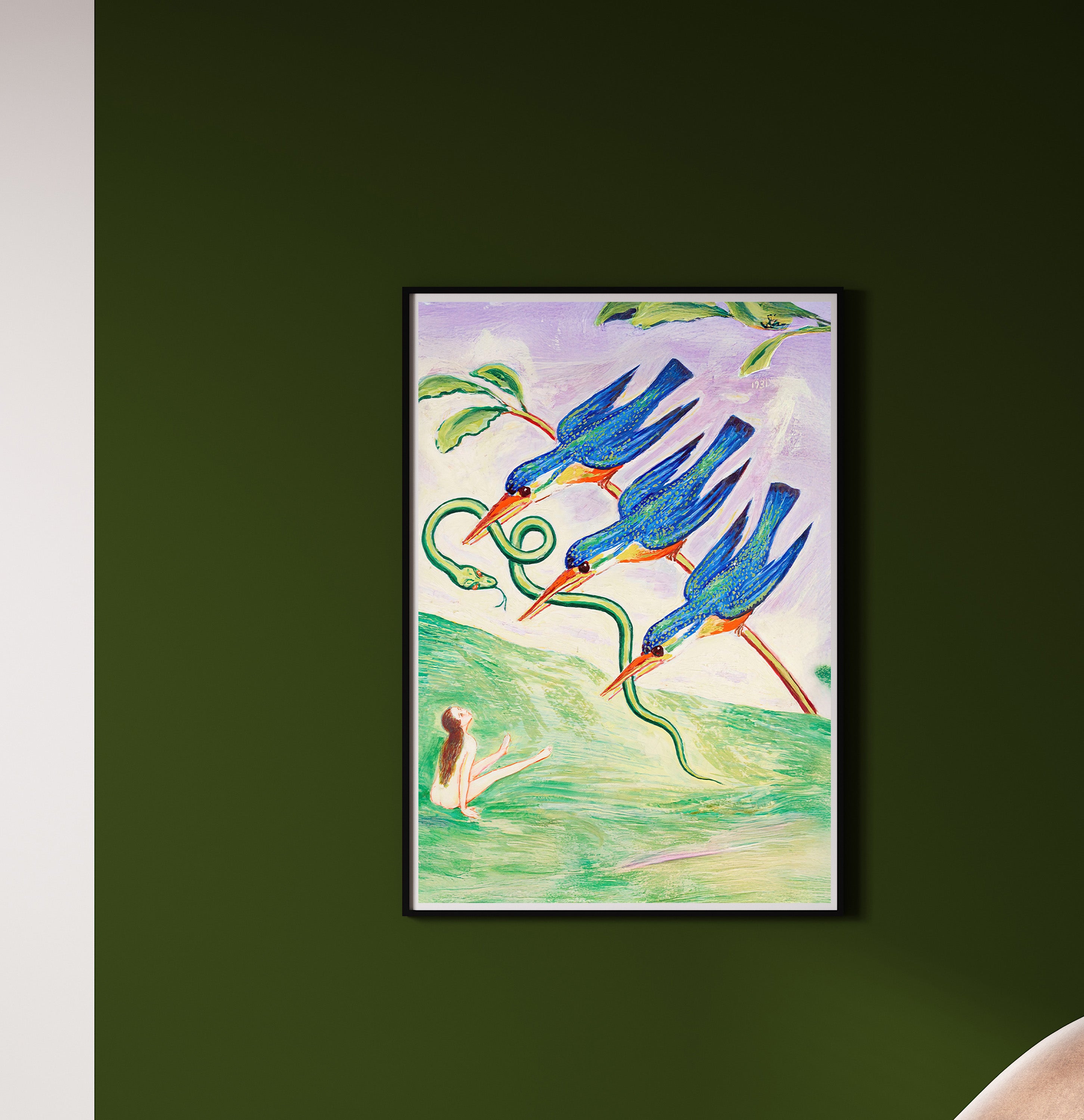 Nils Dardel - The Abducted Serpent