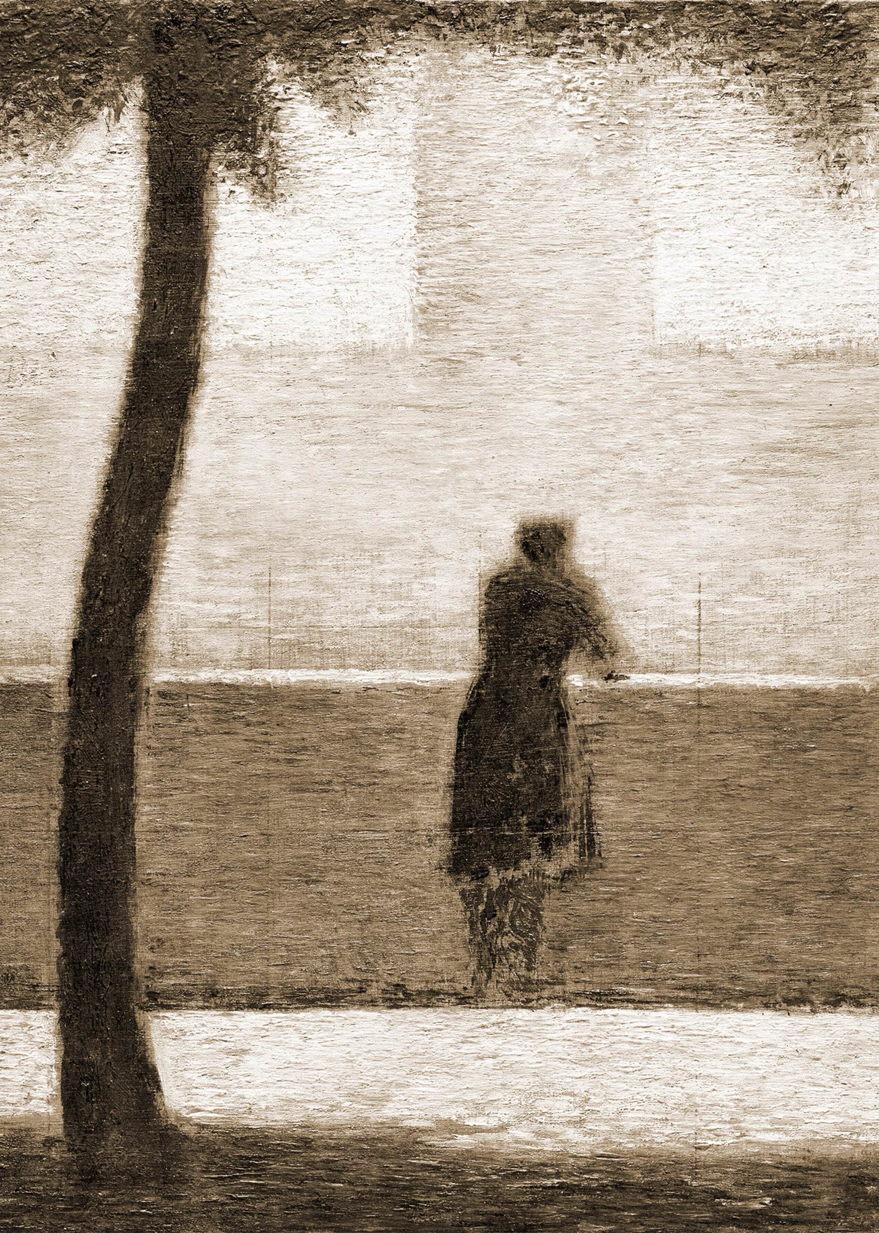 A Man Leaning on a Parapet - Hakyarts