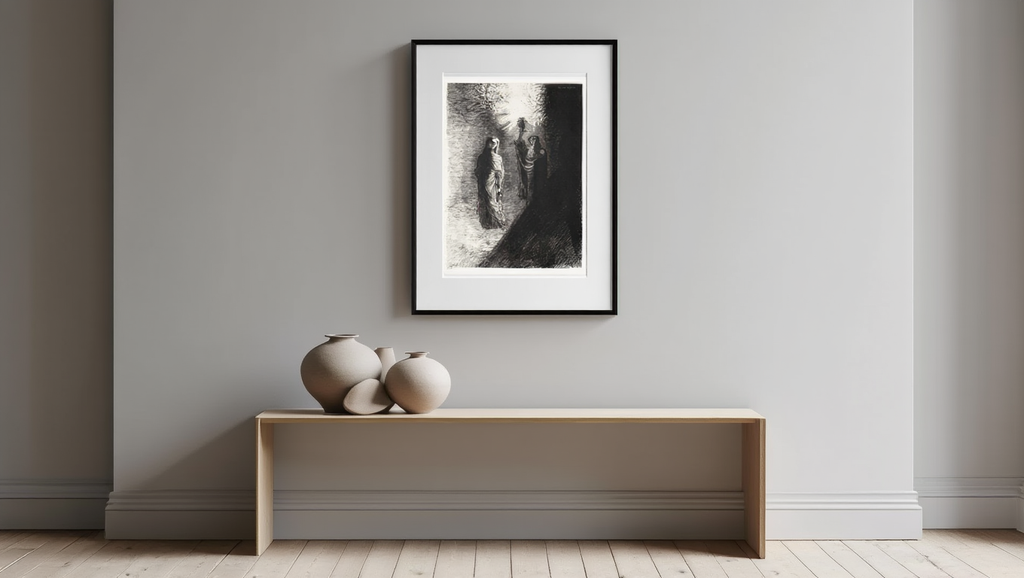 Odilon Redon - He Raises the Bronze Urn