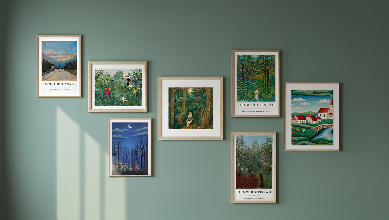 Exotic Escape – Rousseau-Inspired Prints