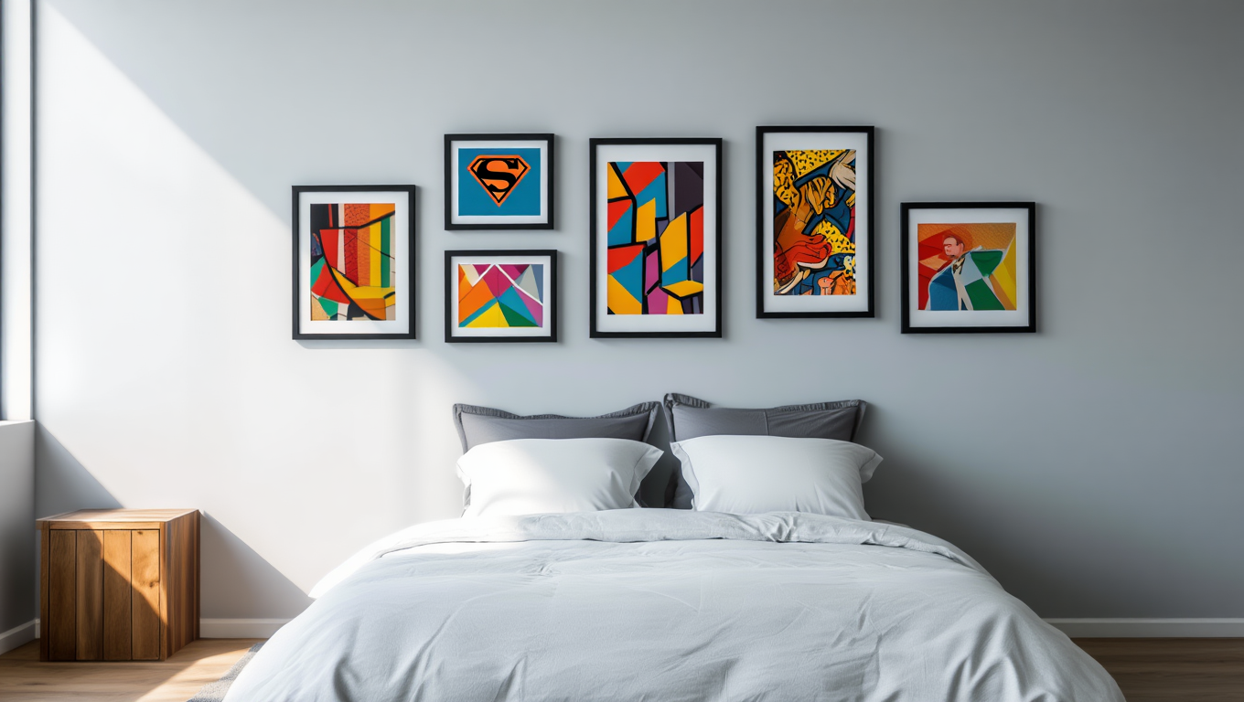 Pop Explosion – Set of 5 Vibrant Pop Art Prints