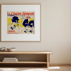 Henri de Toulouse-Lautrec – The Simpson Print (1895) – Vintage French Art Poster - Hakyarts