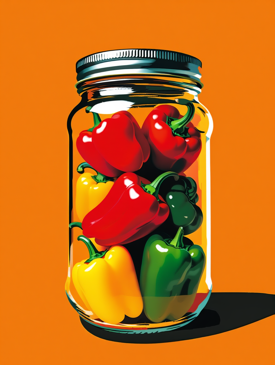 Peppers Jar – Pop Art Single Print