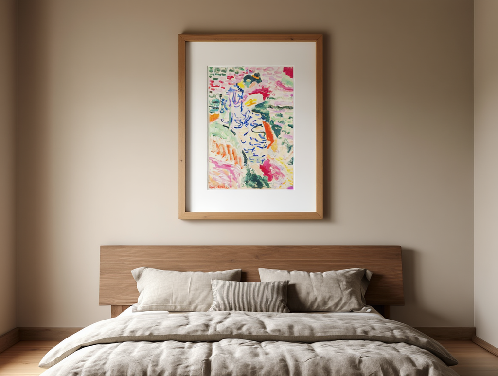 Henri Matisse - La Japonaise 'Woman beside the Water' | Modern Art Print