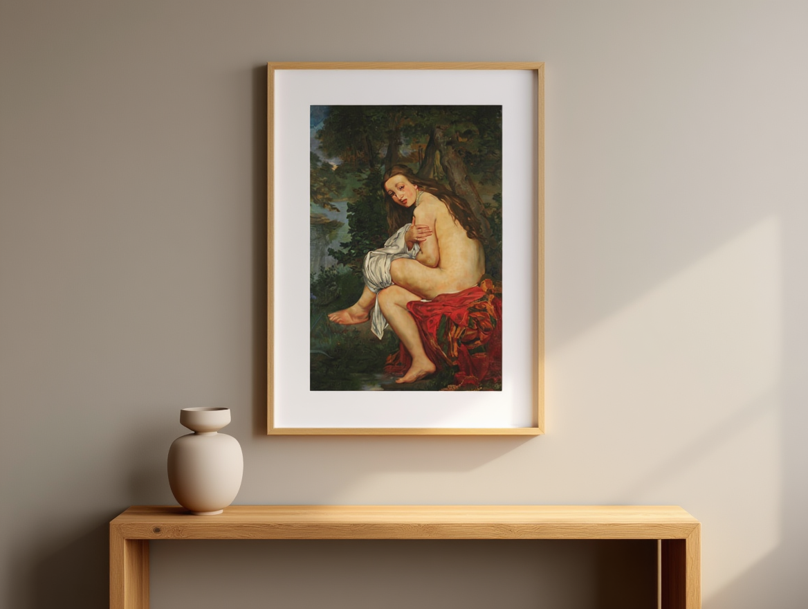 La Nymphe Surprise by Édouard Manet, 1861 – Early Masterpiece of Modernism