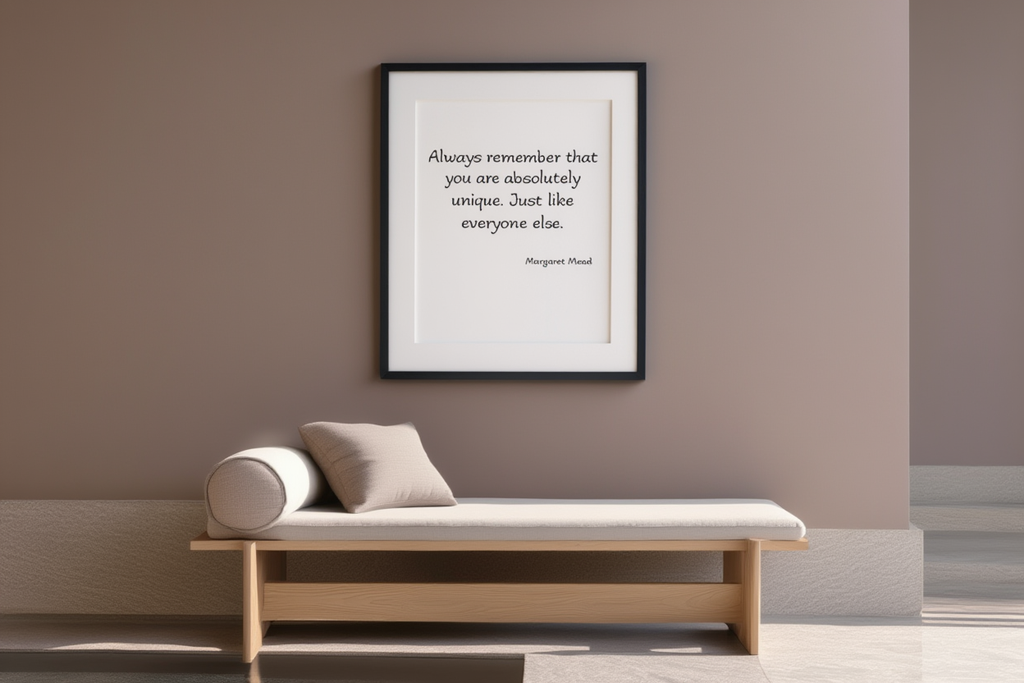 Always Remember That You Are Absolutely Unique. Just Like Everyone Else Poster