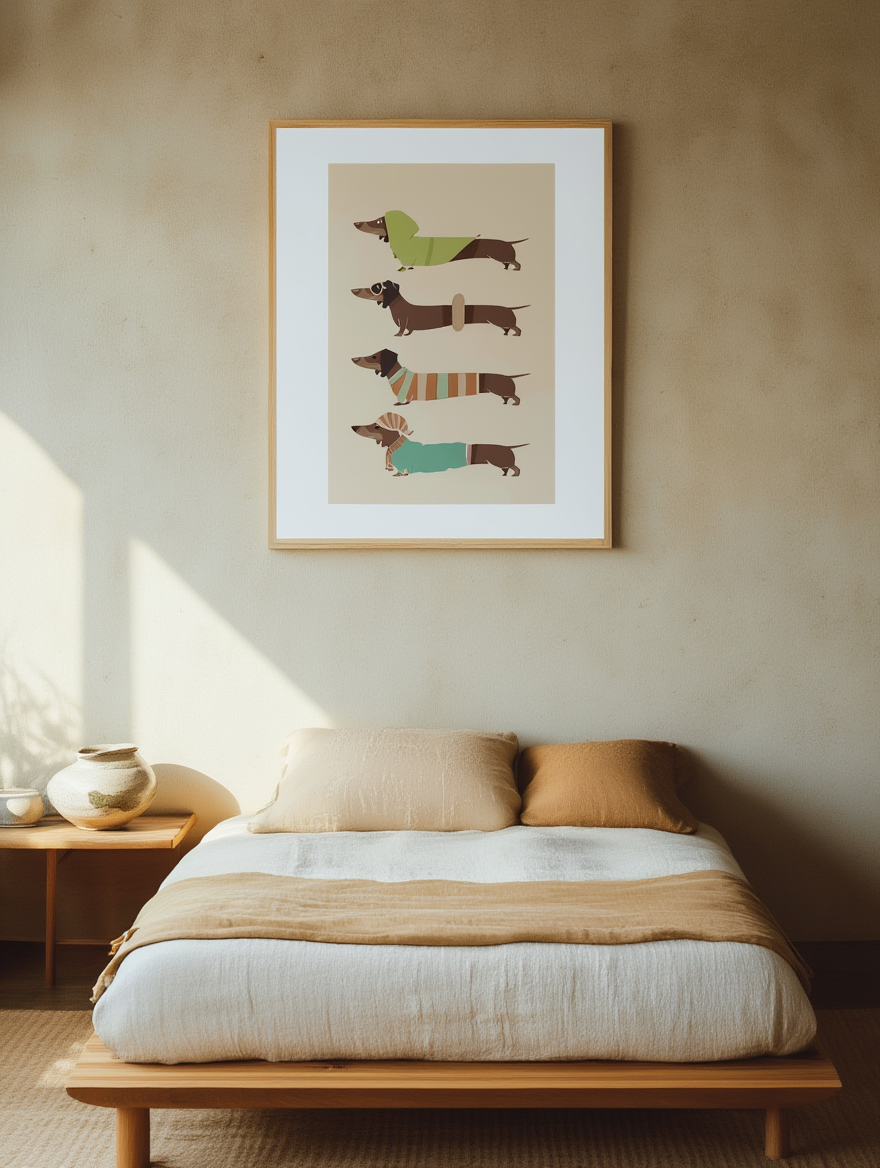 Best Friend Dogs Wall Art Print