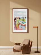 Le Marché aux Poissons by Raoul Dufy – Fauvist Market Scene Art Print